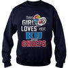Image of Girl Loves And Chiefs TShirt