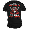 Image of Veteran T Shirt - Old Woman with DD214! - American