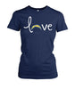 Image of Los Angeles Chargers - Love Chargers T-shirt