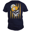 Image of flag skull steelers