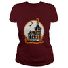 Image of Vintage Style Haunted House - Happy Halloween