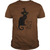Image of black cat magic witch halloween
