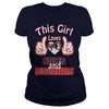 Image of Girl Loves Noles And Buccaneers TSHirt