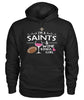 Image of New Orleans Saints I'm A Saints And Wine Kinda Girl T-shirt