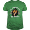 Image of Disney Lion King Scar Surrounded by Idiots Graphic T-Shirt