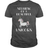 Image of Nephew Funny Unicorn T-Shirt, Cute Halloween Gift
