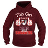 Image of Girl Loves Noles And Buccaneers TSHirt