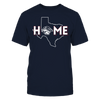 Image of Dallas Baptist Patriots - Home With A State Outline