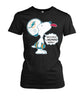 Image of Miami Dolphins - Cute Snoopy T-shirt