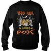 Image of This Girl Loves Fox Halloween
