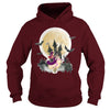 Image of WITCH DANCE UNDER THE MOON T SHIRT HALLOWEEN SHIRT