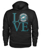 Image of Philadelphia Eagles Love Shirt With Logo Limit Edition 2018