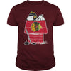 Image of CLe-Ice-hockey-Sleep-Snoopy-Chicago-Blackhawks