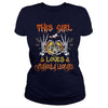 Image of This Girl Loves Catahoula Leopard Halloween