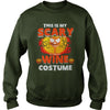 Image of THIS IS MY SCARY WINE COSTUME T SHIRT HALLOWEEN COSTUME GIFT