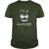 Image of I'm a Monster Halloween Costume Funny Tee