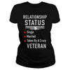 Image of Taken By A Crazy Veteran T Shirt