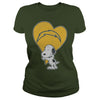 Image of I Love Chargers Team TShirt