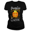Image of Pumpkin Queen Cute Pumpkin Spice Season Halloween T-shirt