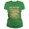Image of VETERAN Halloween Shirts My Broom broke T Shirts