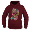 Image of HAPPY HALLOWEEN day or eve SKULL SHIRT Horror Party Outfit T