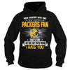 Image of when someone says that packers