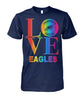 Image of Philadelphia Eagles Love Collection T-shirt 2018