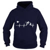 Image of Duck Hunting Heartbeat Shirt T-Shirt