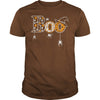 Image of Boo Halloween T-Shirt With Spiders And Witch Hat