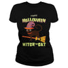 Image of Happy Halloween Trick Or Treat Witch Cat
