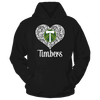 Image of Portland Timbers - Lace Heart Logo