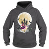 Image of WITCH DANCE UNDER THE MOON T SHIRT HALLOWEEN SHIRT