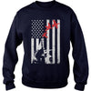 Image of Duck Hunting Nation Flag T-Shirt