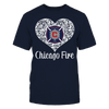 Image of Lace Logo - Chicago Fire