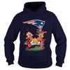 Image of Patriots Mickey Haloween Tshirt, Patriots Mickey Haloween Hoodies