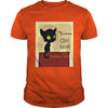 Image of Vintage Tournee du Chat Noir Black Cat Halloween T-Shirt