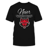 Image of Arkansas State Red Wolves Clothing- Never Underestimate