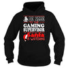 Image of Nice To Gaming Supervisor Santa Watching Christmas T-Shirts - Men's T-Shirt+OJSEBLB Shirt