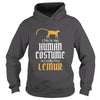 Image of Funny Cool Halloween Human Costume Lemur T-shirts