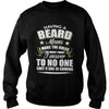 Image of BEARDED T-SHIRT HOODIE SWEATSIRT