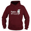 Image of Ninja Plumber T Shirt Top Quality Give Clients a Laugh