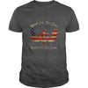 Image of Patriotic Stand For The Flag Kneel For The Cross T Shirt