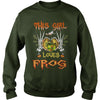 Image of This Girl Loves Frog Halloween