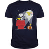 Image of West Virginia Steelers Snopy Tshirt