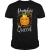 Image of Pumpkin Queen Cute Pumpkin Spice Season Halloween T-shirt