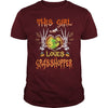 Image of This Girl Loves Grasshopper Halloween