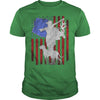 Image of arizona Deer Hunting US Flag shirt