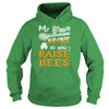 Image of My Broom Broke Now Raise Bees Halloween TShirts
