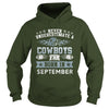 Image of Never Underestimate a Cowboys Fan Born In September