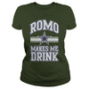 Image of Romo Cowboys Makes Me Drink TShirt